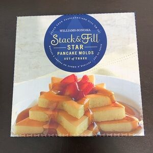 Williams-Sonoma Stack and Fill Star Pancake Molds